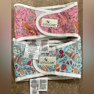 2 Anna & Eve swaddle straps (excellent used condition) size small